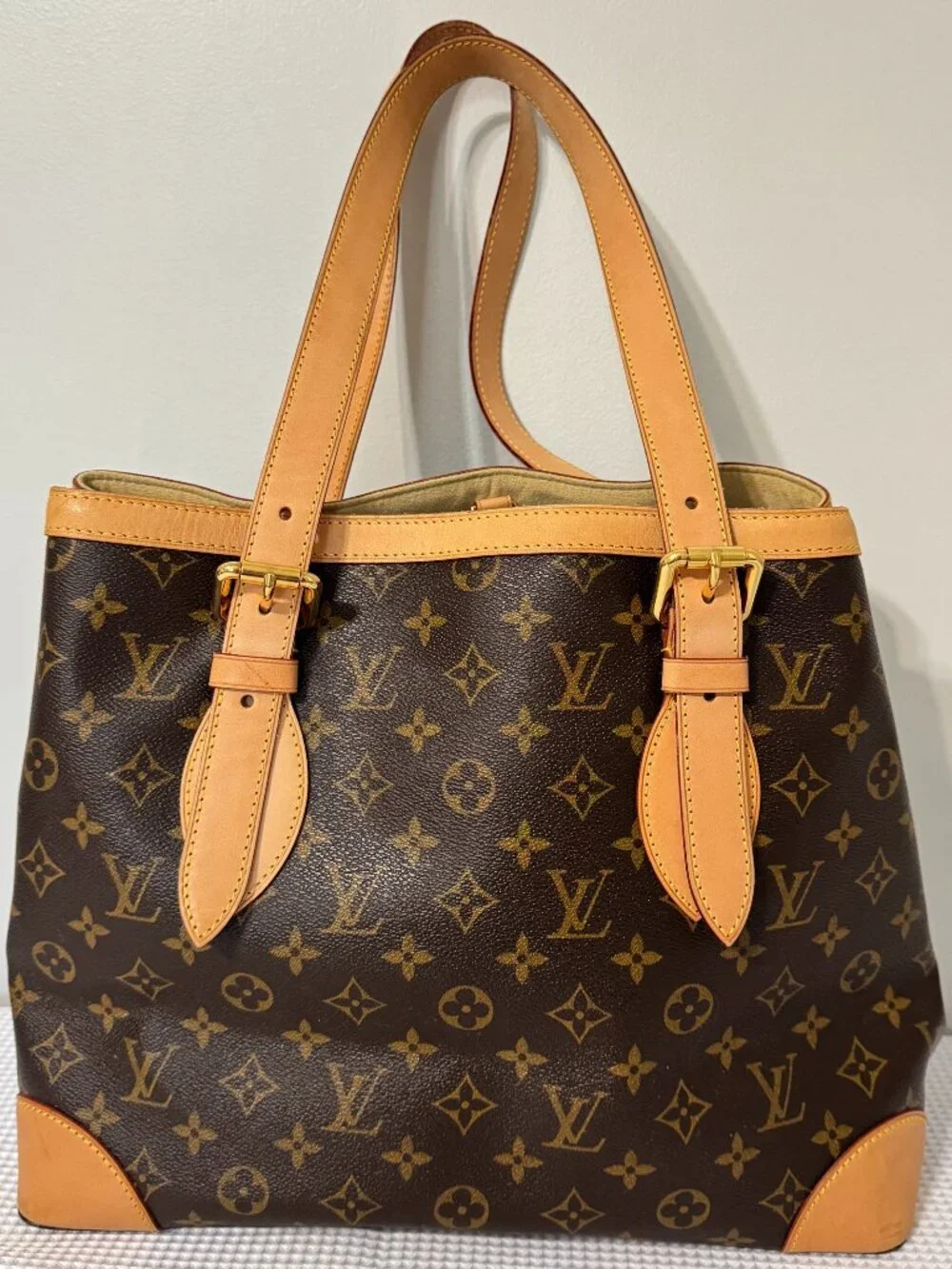 LOUIS VUITTON Authentic Monogram Hampstead GM